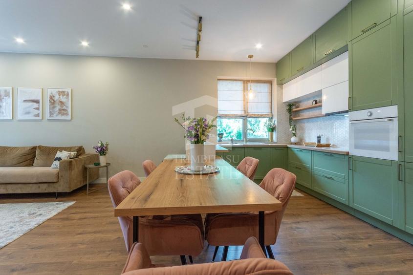 Apartament cu 3 camere decomandat, mobilat în Domenii