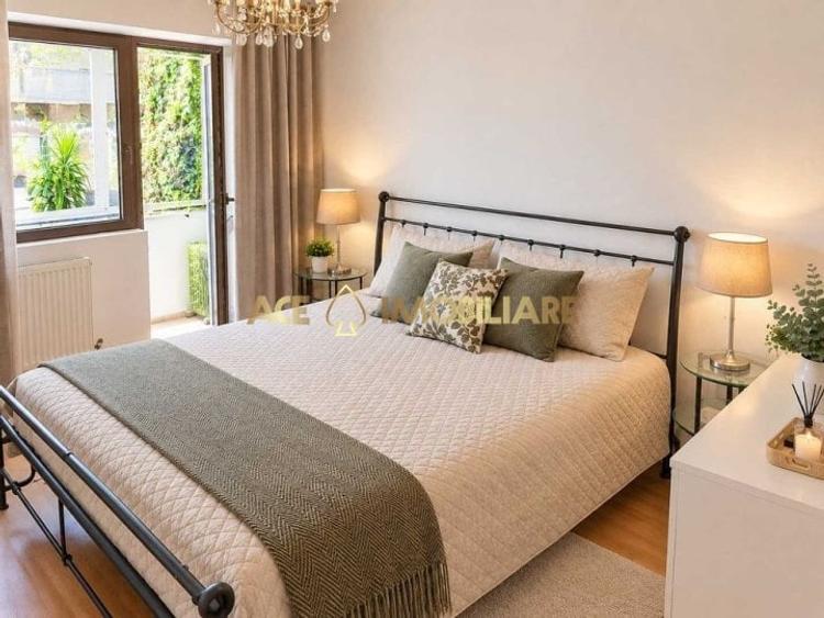 Apartament cu 3 camere decomandat, mobilat în Herăstrău
