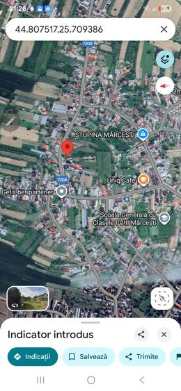 Teren de 1200 mp, în Mărcești