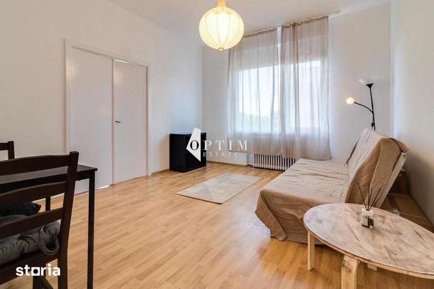 Apartament cu 2 camere, mobilat în Cișmigiu