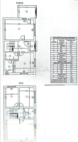 Vilă 5 camere Trapezului, centrală, an 2025, 200 mp - 27