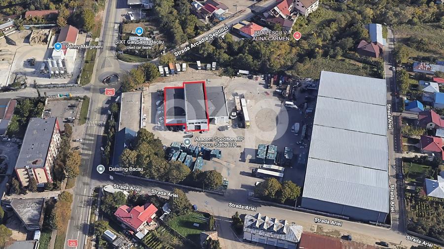 Spațiu industrial, de 750 mp, în Mărgineni