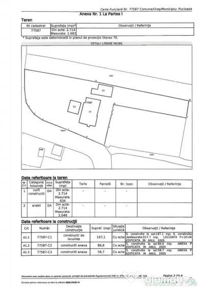 Casă cu 7 camere cu Teren 2714 Mp în Central