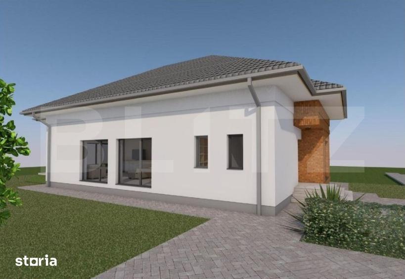 Casă cu 4 camere cu Teren 535 Mp în Micești