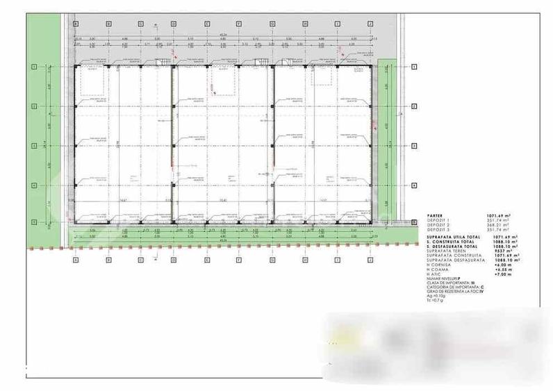 Spațiu comercial, de 1,071 mp, în Baciu