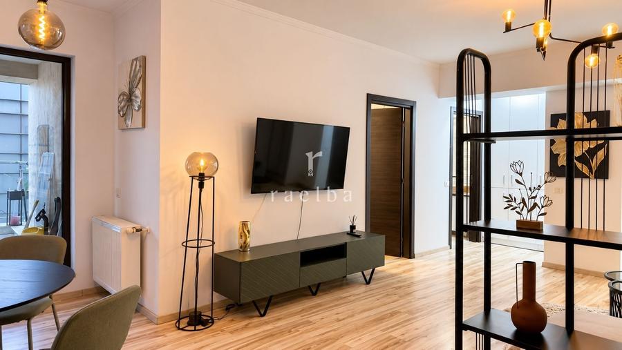 Apartament cu 2 camere semidecomandat în Pipera