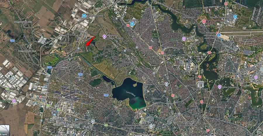 Teren Construcții intravilan de 590 mp, în Giulești