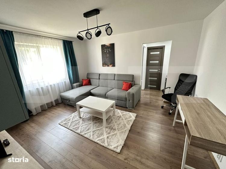Apartament cu 2 camere semidecomandat în Micro 6