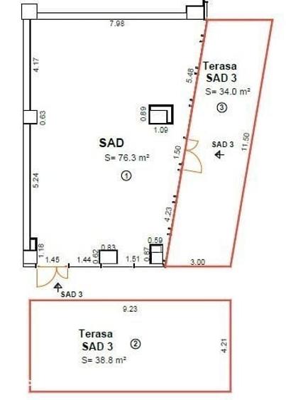 Spațiu comercial, de 76 mp, în Iosefin