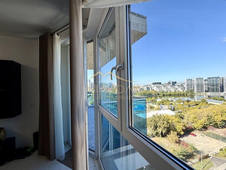 Apartament cu 2 camere decomandat, mobilat în Barbu Văcărescu