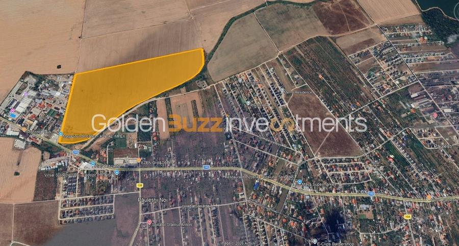 Teren Construcții intravilan de 270000 mp, în Păuleștii Noi