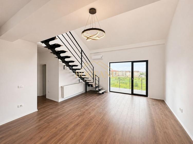 Penthouse cu 3 camere decomandat în Giroc