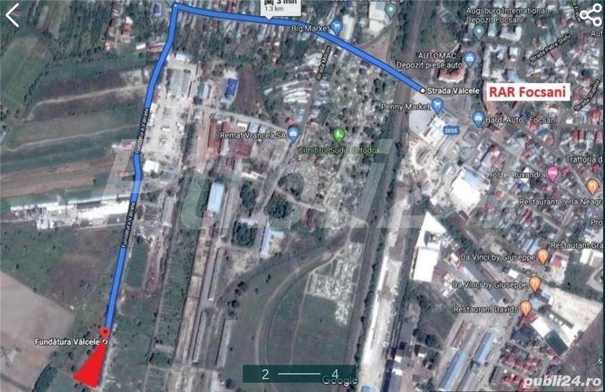 Teren de 2042 mp, în Central