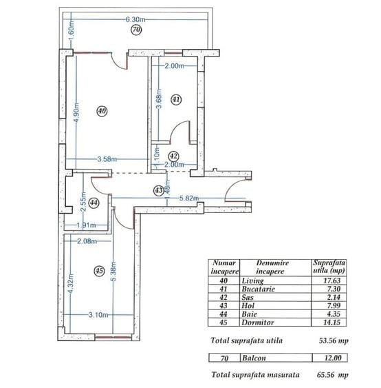 Apartament cu 2 camere, mobilat în Drumul Taberei