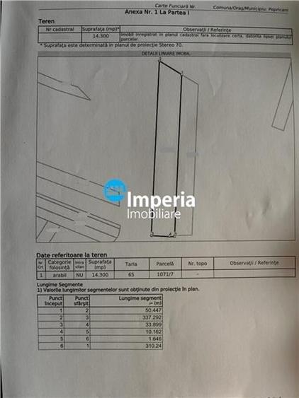Teren Construcții extravilan de 14300 mp, în Copou