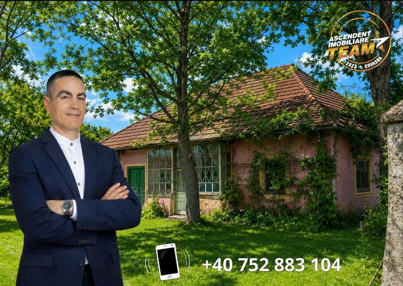 Casă cu 2 camere cu Teren 4831 Mp în Țufalău