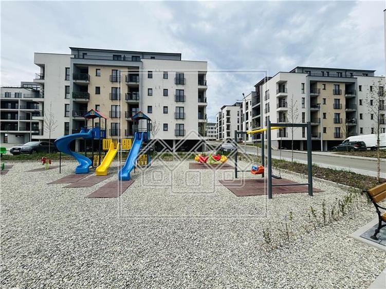 Apartament 2 camere, intabulat, terasa mare, bloc nou, zona buna - 11