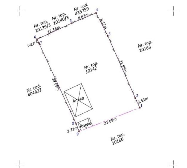 Teren Construcții intravilan de 2026 mp, în Elisabetin