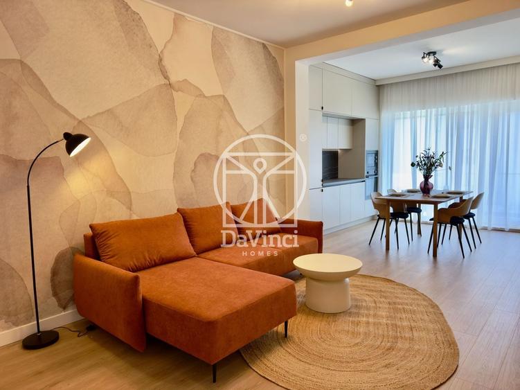 Apartament cu 2 camere semidecomandat, mobilat în Exterior Vest