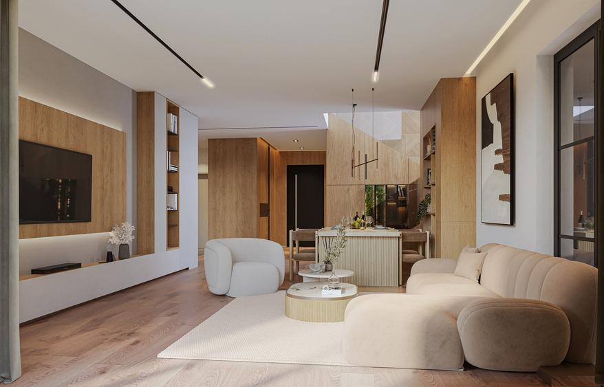 Duplex cu 4 camere cu Garaj în Pipera