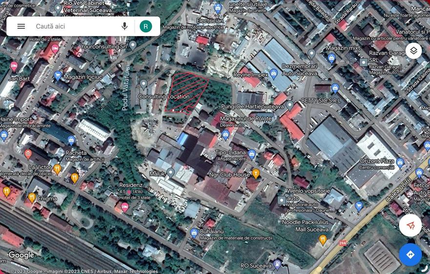 Teren de 4000 mp, în Burdujeni