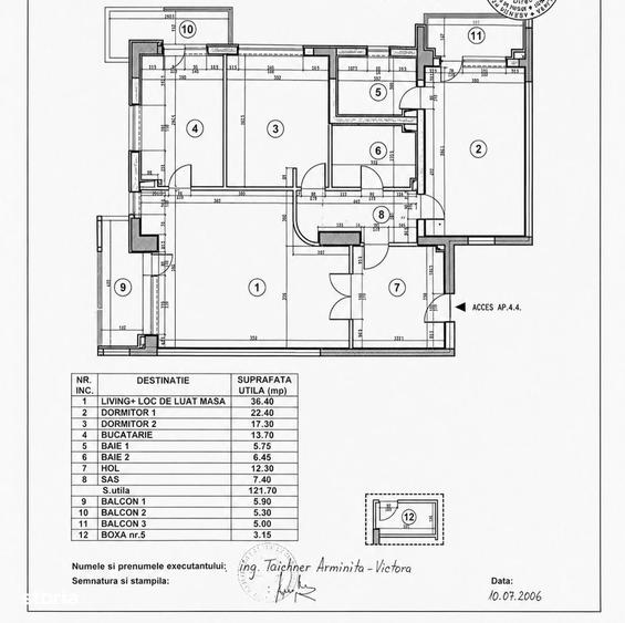 Luxury Living | 3 Camere Herastrau | 140mp | 3 Balcoane | Parcare/Boxa - 3