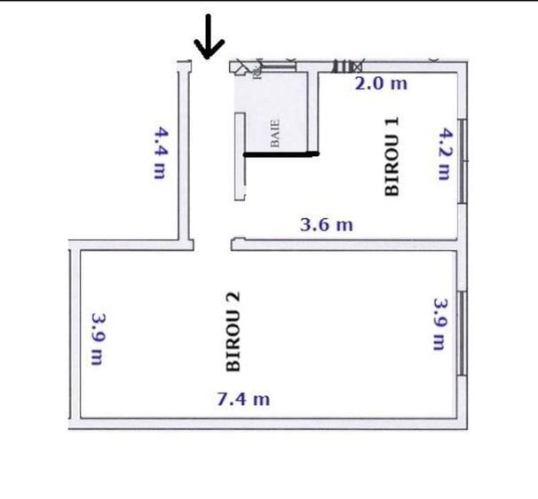 IASI - COPOU - DE INCHIRIAT - Spatiu comercial 54 mp - Renovat total ! - 2