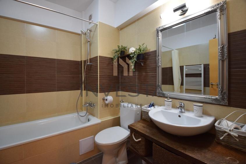 Apartament cu 2 camere semidecomandat, mobilat în Gheorgheni