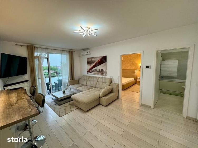 Apartament cu 2 camere, mobilat în Dumbrăvița