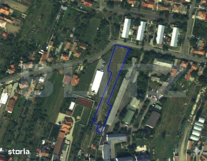 Teren de 2600 mp, în Central