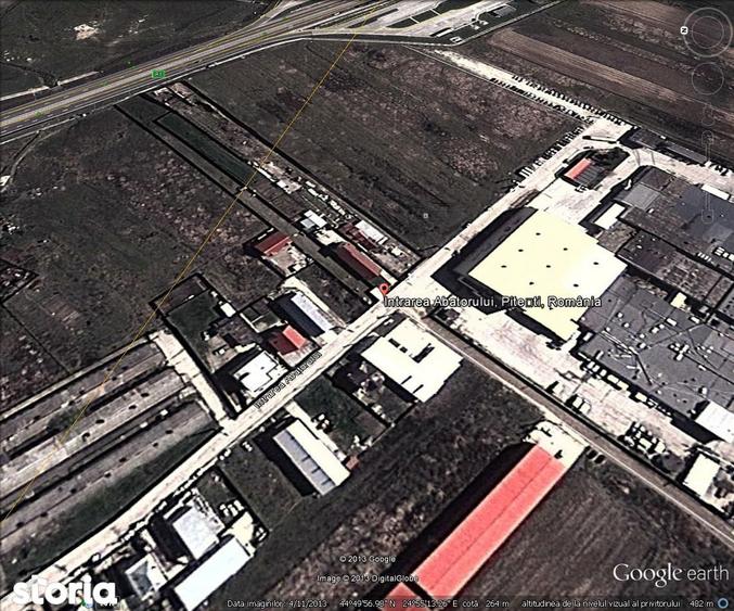 Vand teren intravilan zona Prundu Mic, S=500mp, stradal - 1