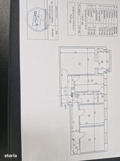 Apartament cu 3 camere în IAR