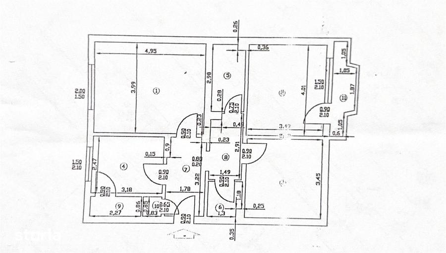 Apartament cu 3 camere decomandat în Vitan