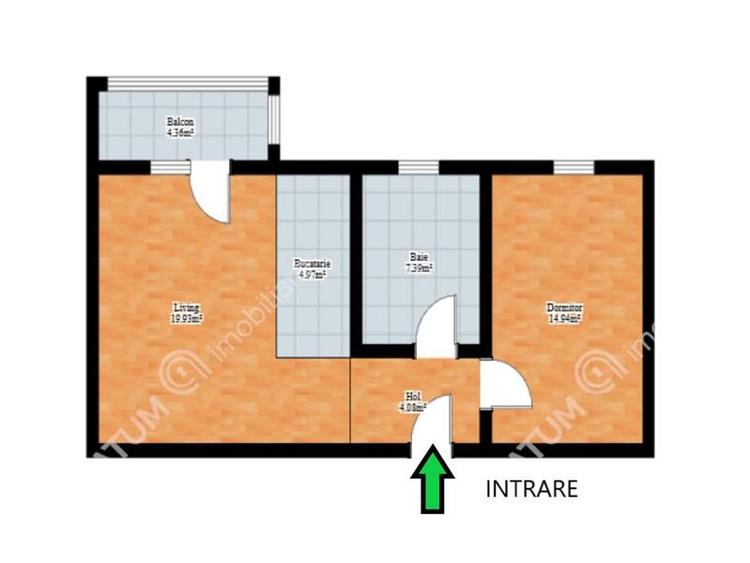 Apartament premium 2 camere balcon loc parcare subteran central Sibiu - 6