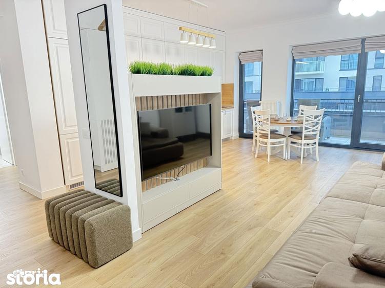 Apartament cu 2 camere, mobilat în Baza 3