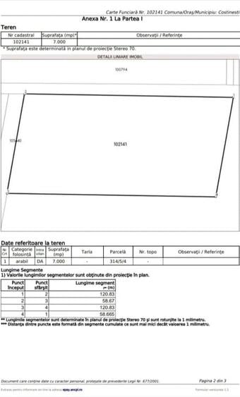 Teren Construcții intravilan de 7000 mp, în Central