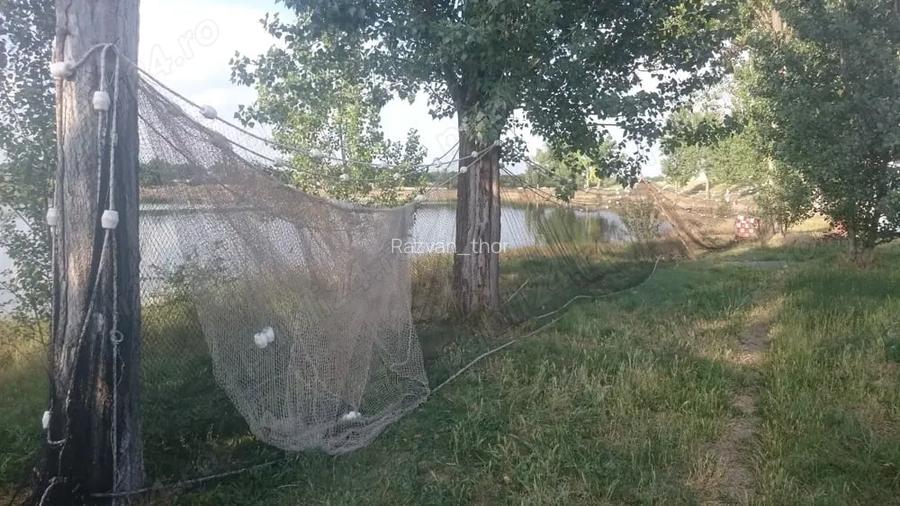Concesiune balta pescuit 20 ha 30 ani cabana 100 mp Teleorman