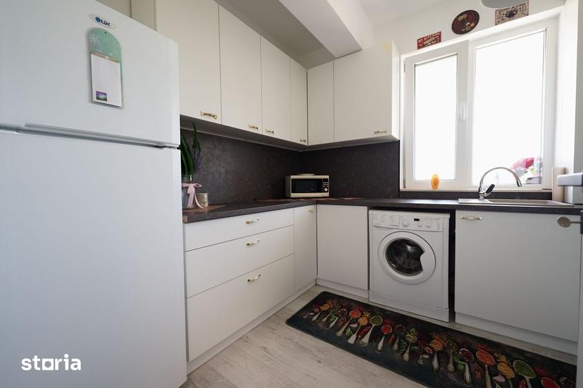 Apartament cu 2 camere, mobilat în Tunari