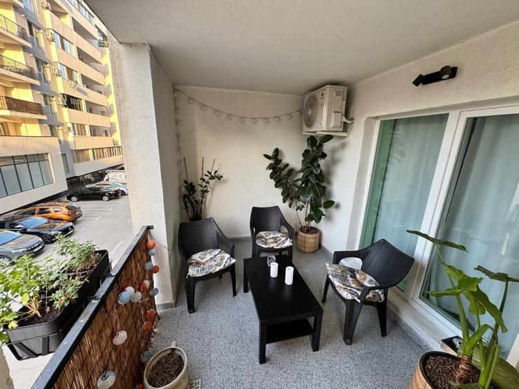 Apartament cu 2 camere decomandat, mobilat în Theodor Pallady