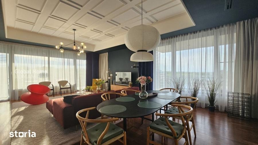 Apartament cu 4 camere, mobilat în Nord