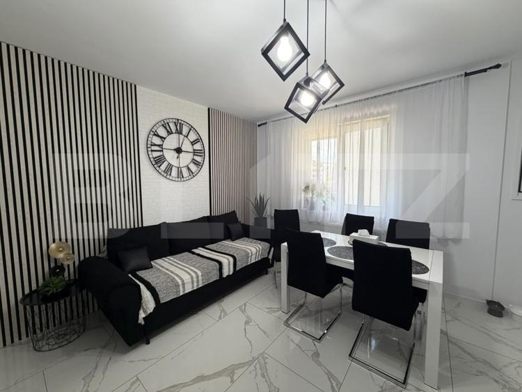 Apartament cu 3 camere semidecomandat, mobilat în Florești — fotografia 1