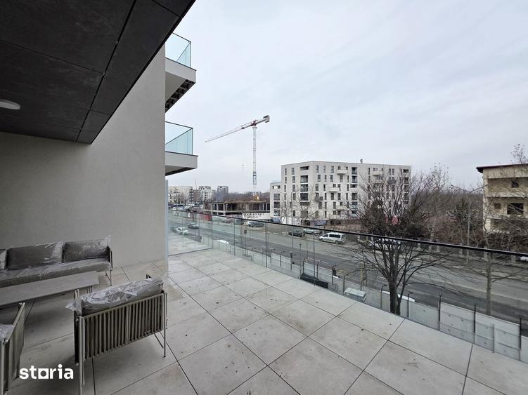 Apartament cu 2 camere, mobilat în Străulești