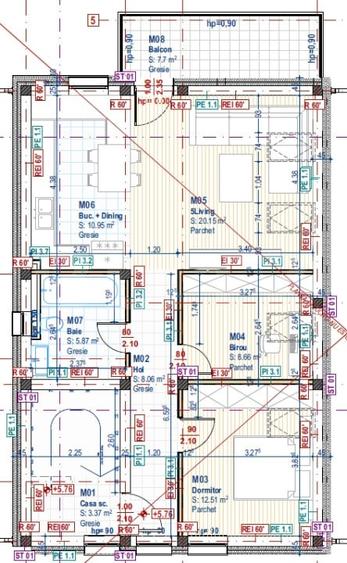 Apartamen 3 camere, 66mp, parcare, zona Avram Iancu - 6
