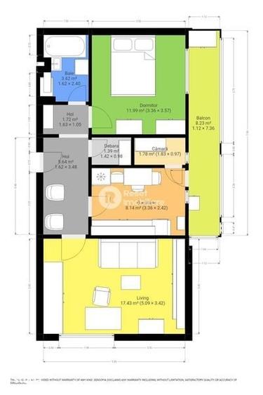 Decomandat 2 camere Marasti Oferta Chirie/comision 0% - 5