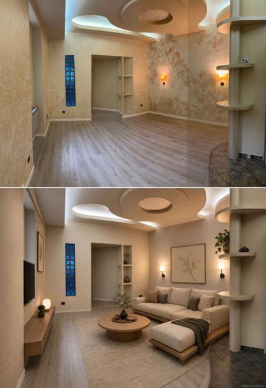 Apartament cu 2 camere semidecomandat în Ultracentral