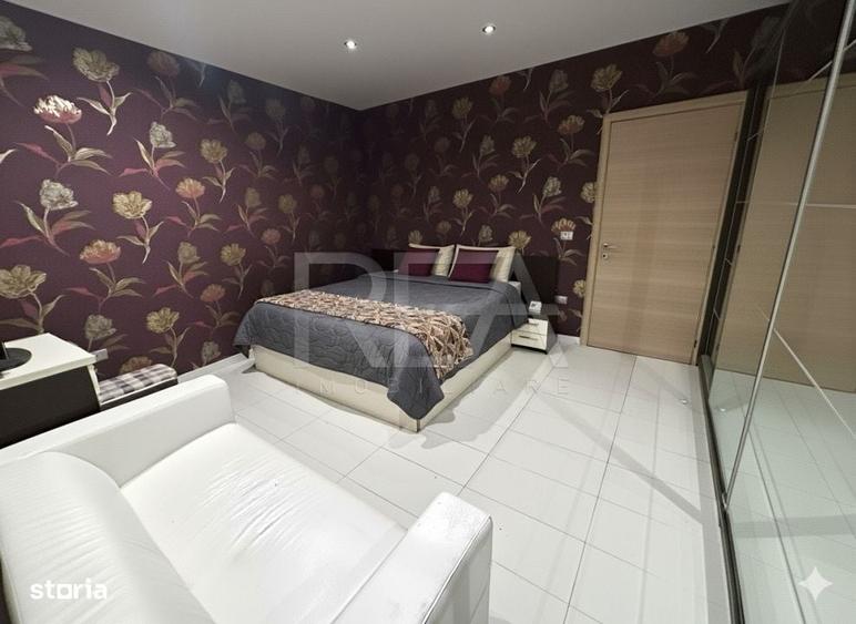 Apartament cu 2 camere semidecomandat, mobilat în Moșilor