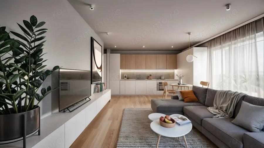 Apartament cu 2 camere decomandat în Pârneava