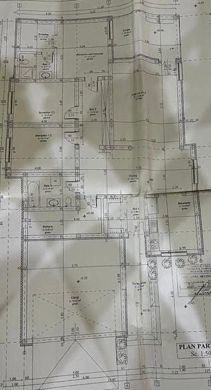 Casă individuală cu 4 camere cu Garaj în Moșnița Nouă