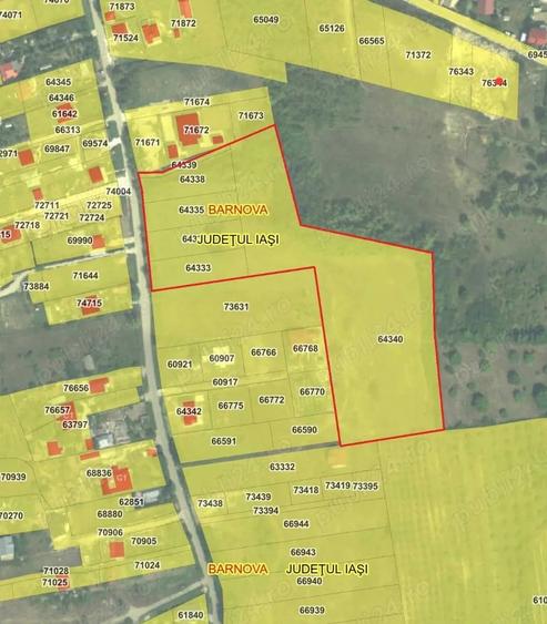Teren de 20000 mp, în Nord-Est