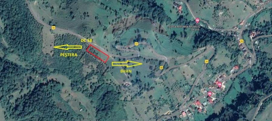 Teren agricol extravilan de 2000 mp, în Peștera